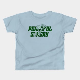 Peaceful Sunday Kids T-Shirt